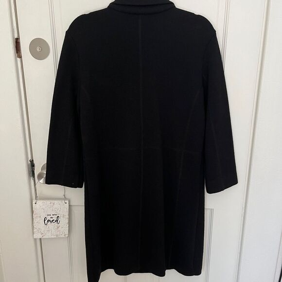 INC International Concepts Merino Wool Blend Kneelength Peacoat Size Medium - Picture 6 of 9